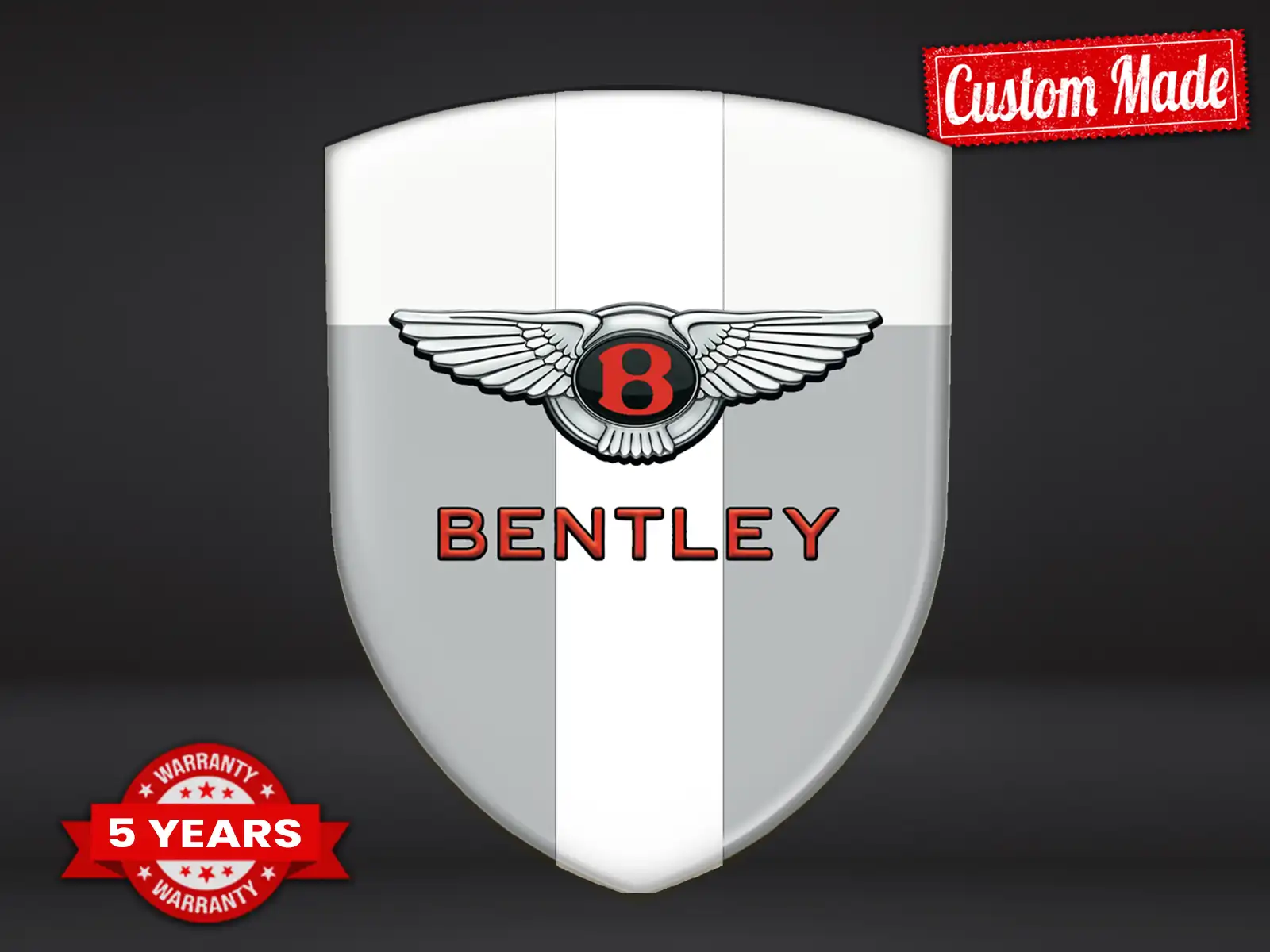 Bentley 3M Sticker Hochwertig Anpassbar Professionell